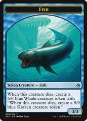 Fish // Kraken Double-Sided Token [Masters 25 Tokens] | Lots Moore NSW