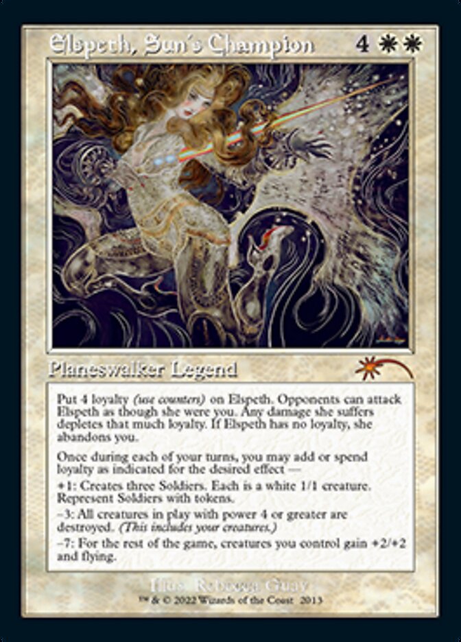 Elspeth, Sun's Champion (Retro) (2013) [Secret Lair Countdown Kit] | Lots Moore NSW