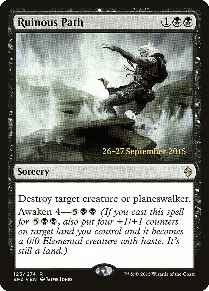 Ruinous Path [Battle for Zendikar Prerelease Promos] | Lots Moore NSW