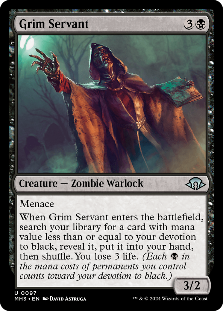 Grim Servant [Modern Horizons 3] | Lots Moore NSW