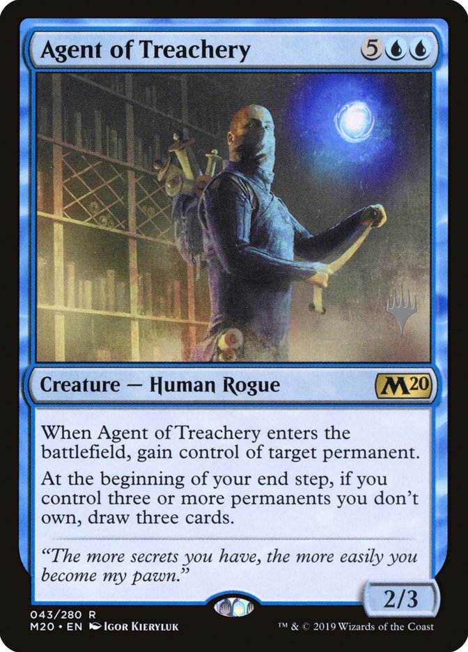 Agent of Treachery (Promo Pack) [Core Set 2020 Promos] | Lots Moore NSW
