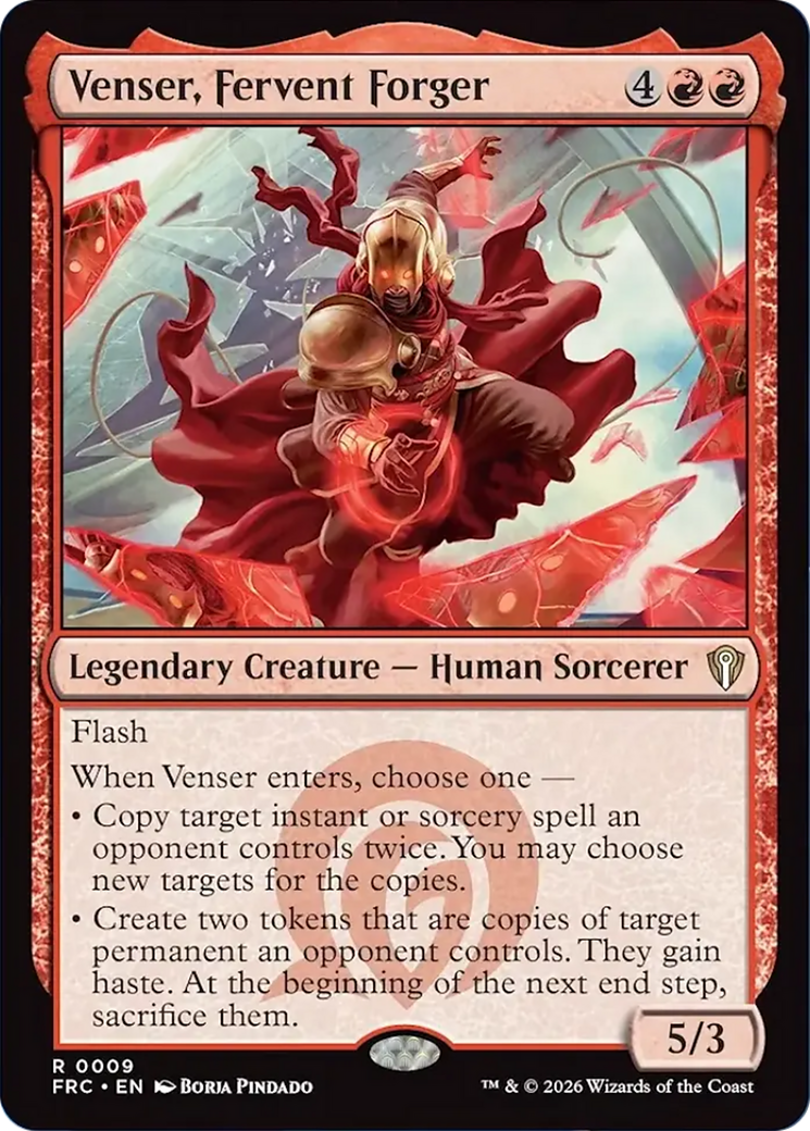Venser, Fervent Forger [Reality Fracture Commander] | Lots Moore NSW
