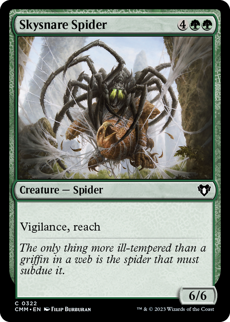 Skysnare Spider [Commander Masters] | Lots Moore NSW