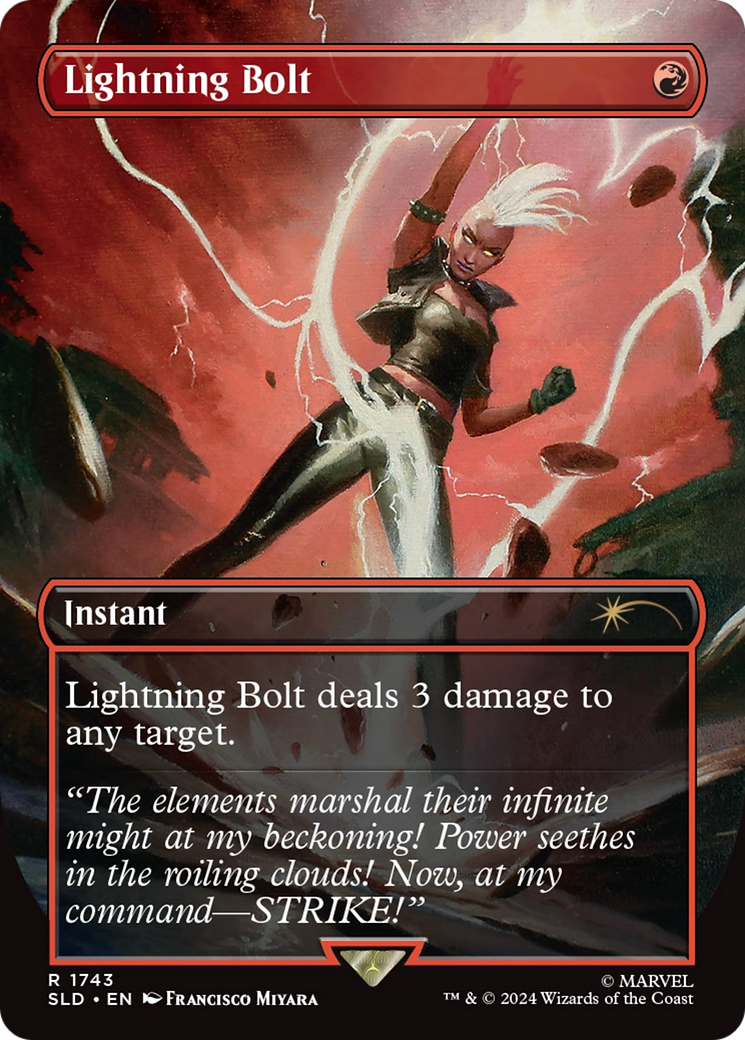 Lightning Bolt (1743) (Rainbow Foil) [Secret Lair Drop Series] | Lots Moore NSW