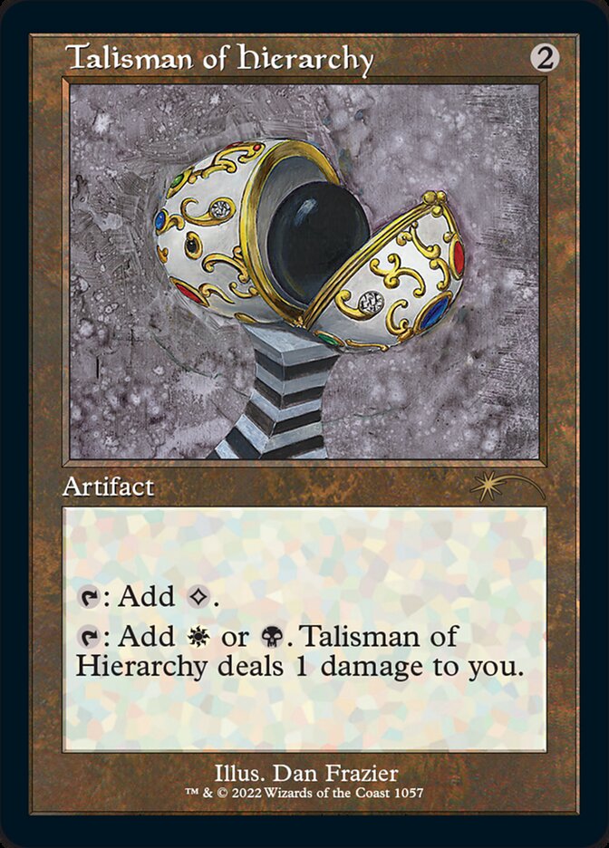 Talisman of Hierarchy (Foil Etched) [Secret Lair Drop Series] | Lots Moore NSW