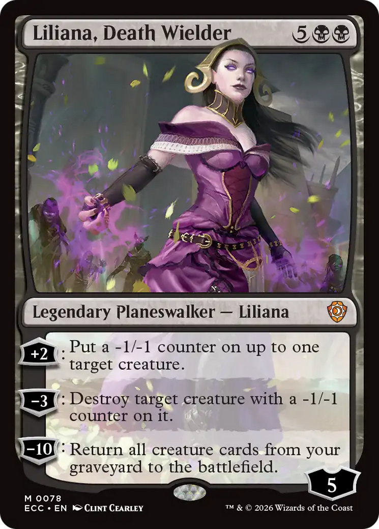 Liliana, Death Wielder [Lorwyn Eclipsed Commander] | Lots Moore NSW