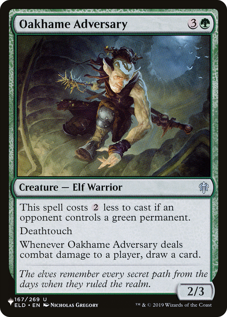 Oakhame Adversary [The List] | Lots Moore NSW