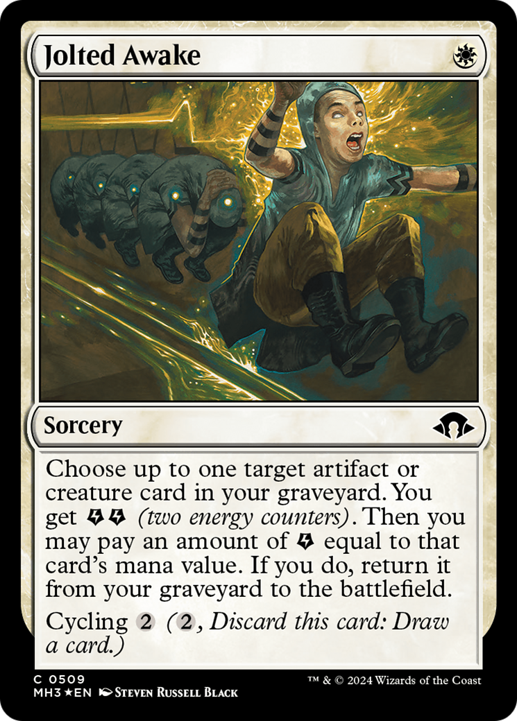 Jolted Awake (Ripple Foil) [Modern Horizons 3] | Lots Moore NSW