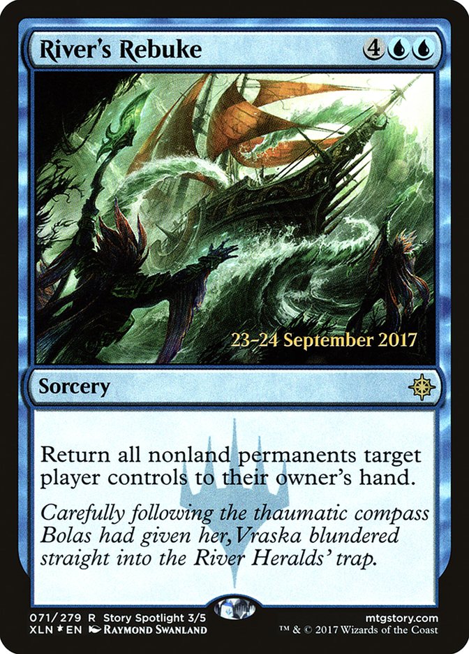 River's Rebuke [Ixalan Prerelease Promos] | Lots Moore NSW