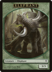 Angel // Elephant Double-Sided Token [Marvel Super Heroes Commander Tokens] | Lots Moore NSW