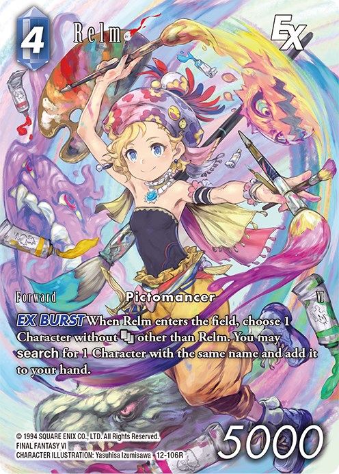 Relm EX (Full Art) [Opus XII] | Lots Moore NSW