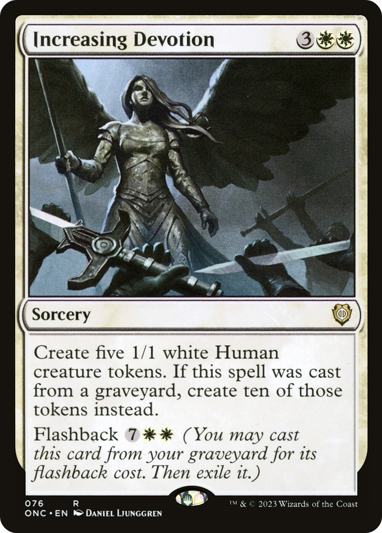 Increasing Devotion [Phyrexia: All Will Be One Commander] | Lots Moore NSW
