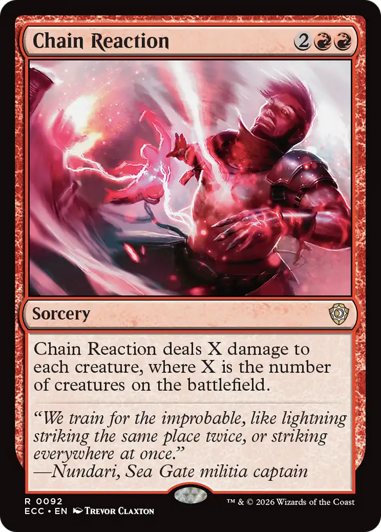 Chain Reaction [Lorwyn Eclipsed Commander] | Lots Moore NSW