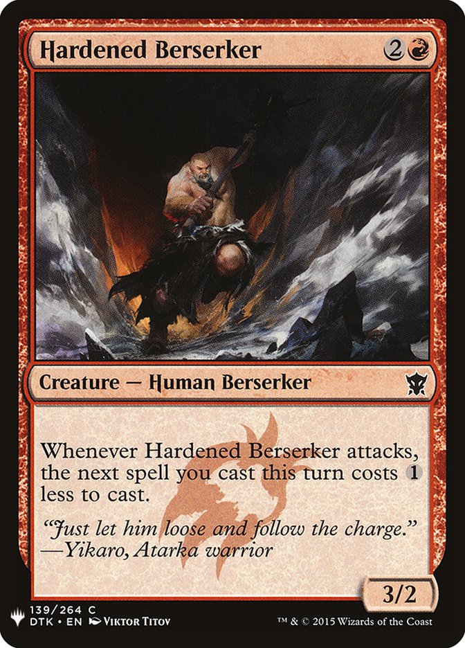 Hardened Berserker [Mystery Booster] | Lots Moore NSW