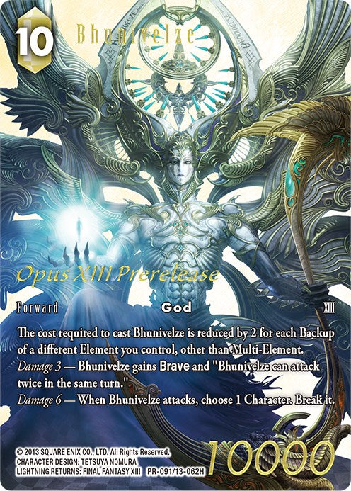 Bhunivelze [Opus XIII Promo Cards] | Lots Moore NSW