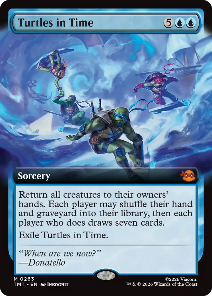 Turtles in Time (Extended Art) [Teenage Mutant Ninja Turtles] | Lots Moore NSW