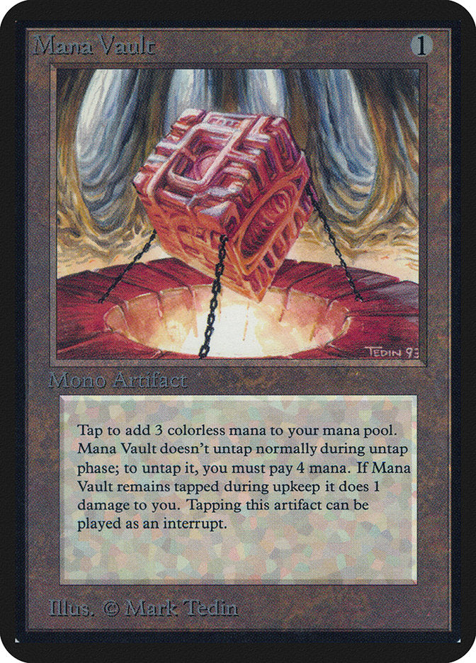Mana Vault [Alpha Edition] | Lots Moore NSW