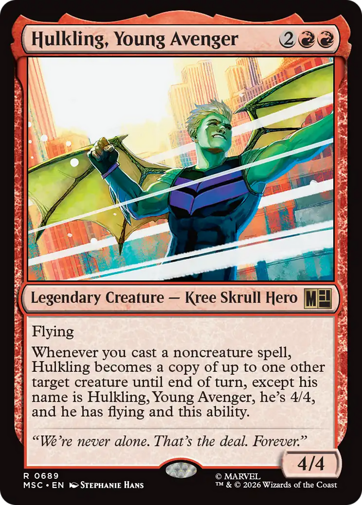 Hulkling, Young Avenger [Marvel Super Heroes Commander] | Lots Moore NSW