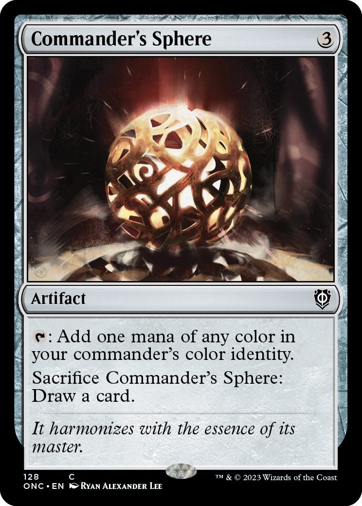 Commander's Sphere [Phyrexia: All Will Be One Commander] | Lots Moore NSW