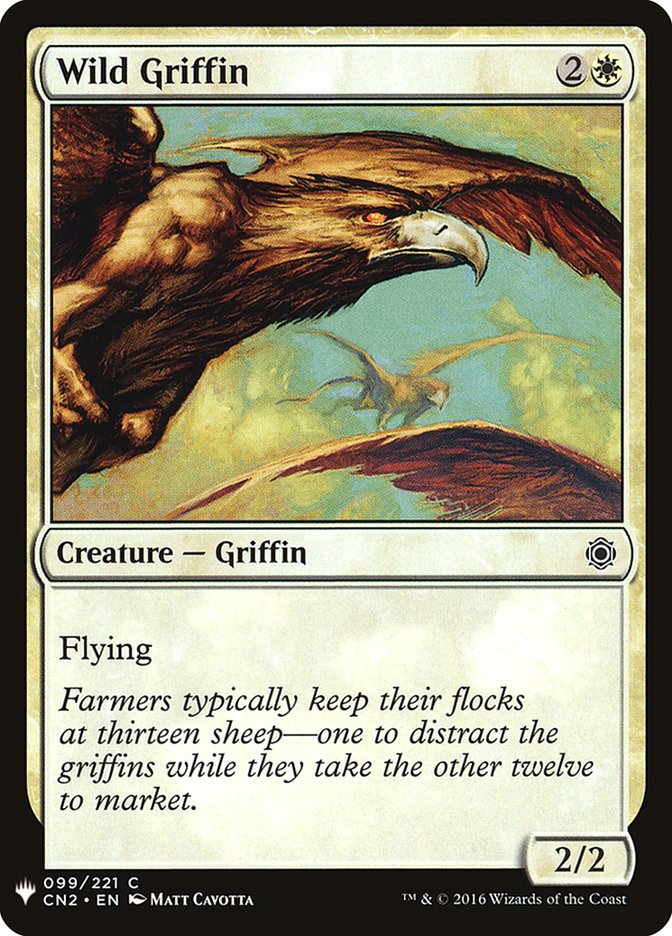 Wild Griffin [Mystery Booster] | Lots Moore NSW