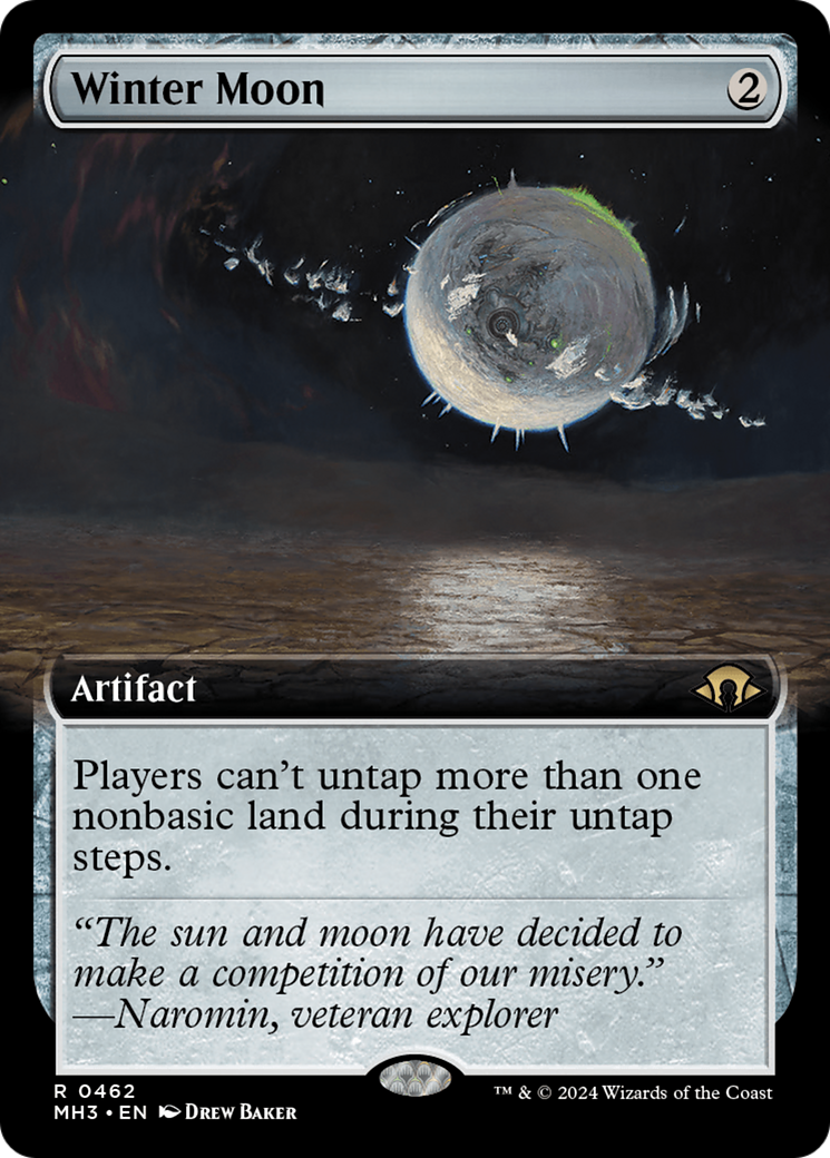 Winter Moon (Extended Art) [Modern Horizons 3] | Lots Moore NSW