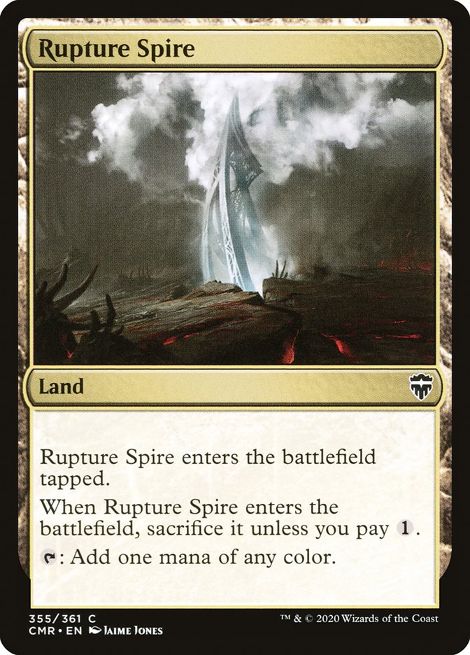 Rupture Spire (355) [Commander Legends] | Lots Moore NSW