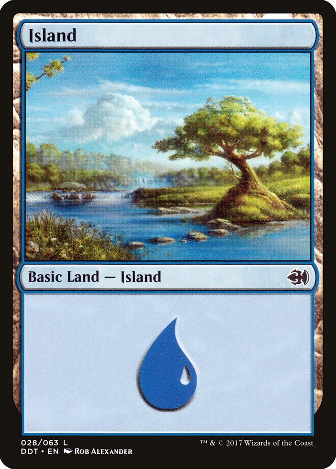 Island (28) [Duel Decks: Merfolk vs. Goblins] | Lots Moore NSW