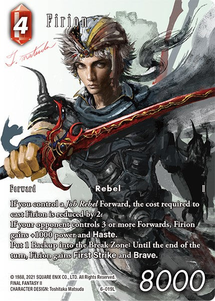 Firion (Full Art Reprint) [Rebellion's Call] | Lots Moore NSW