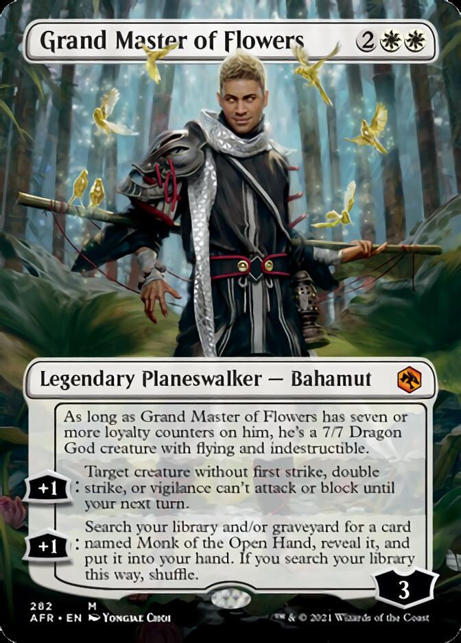 Grand Master of Flowers (Borderless) [Dungeons & Dragons: Adventures in the Forgotten Realms] | Lots Moore NSW