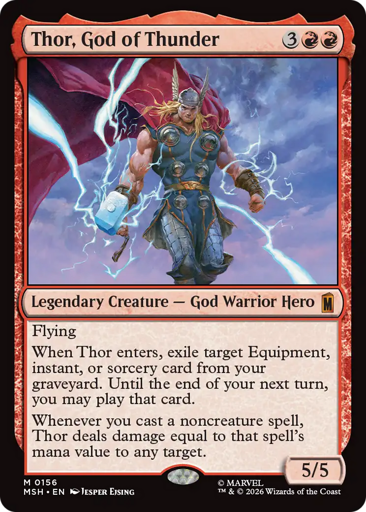 Thor, God of Thunder [Marvel Super Heroes] | Lots Moore NSW