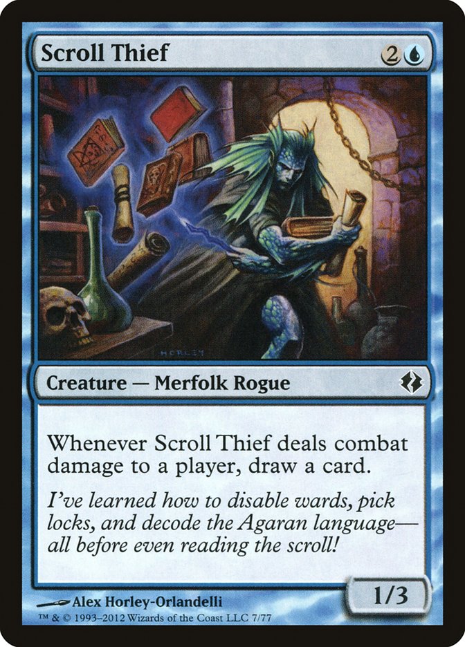 Scroll Thief [Duel Decks: Venser vs. Koth] | Lots Moore NSW