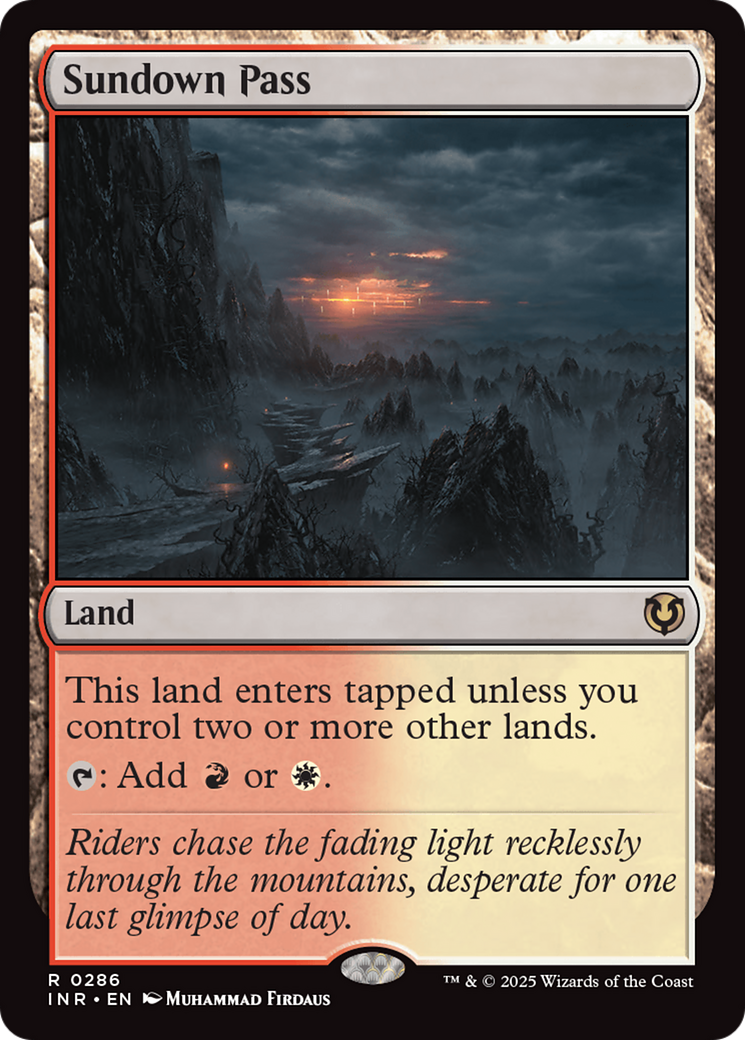 Sundown Pass [Innistrad Remastered] | Lots Moore NSW