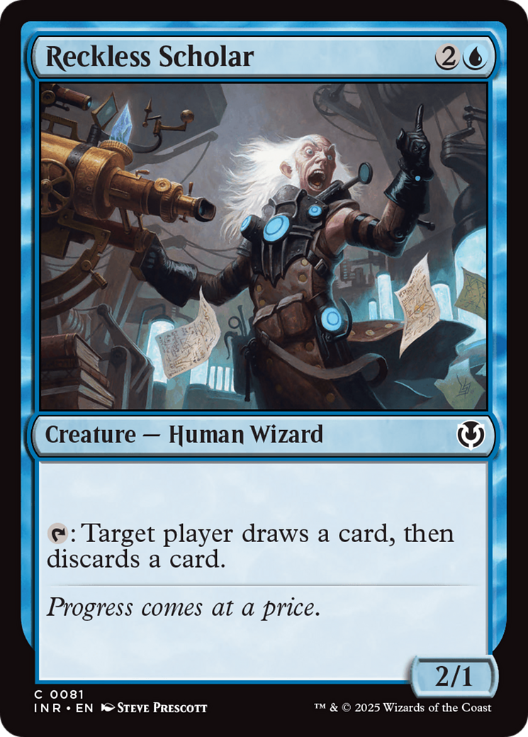 Reckless Scholar [Innistrad Remastered] | Lots Moore NSW