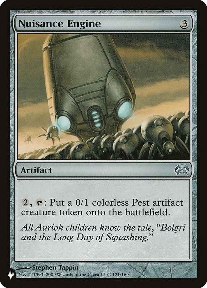 Nuisance Engine [The List] | Lots Moore NSW