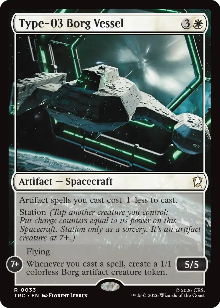 Rain-Slicked Copse (Surge Foil) [Star Trek Commander] | Lots Moore NSW