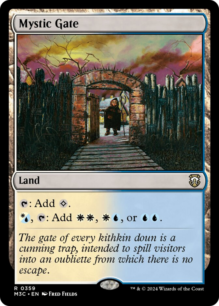 Mystic Gate (Ripple Foil) [Modern Horizons 3 Commander] | Lots Moore NSW