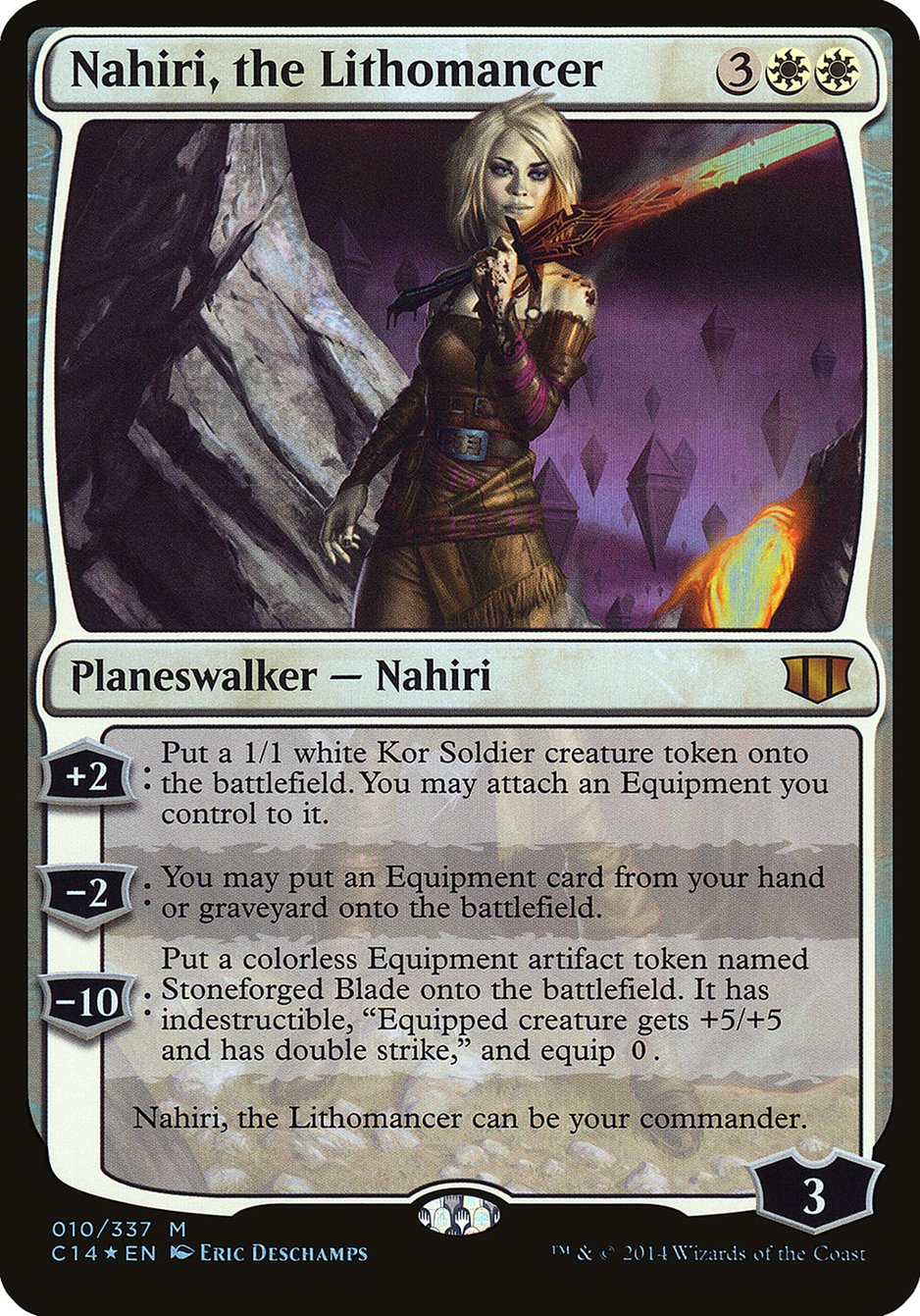 Nahiri, the Lithomancer (Oversized) [Commander 2014 Oversized] | Lots Moore NSW