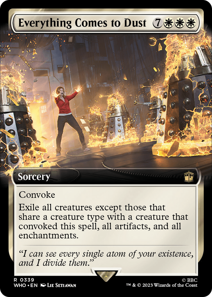Everything Comes to Dust (Extended Art) [Doctor Who] | Lots Moore NSW