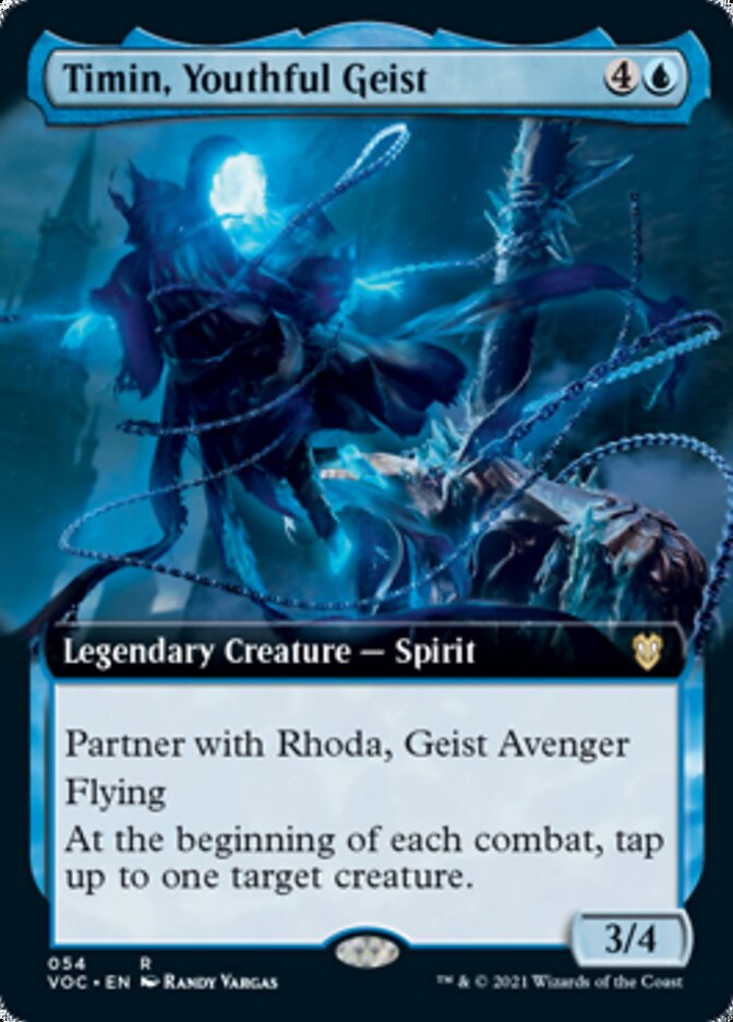 Timin, Youthful Geist (Extended Art) [Innistrad: Crimson Vow Commander] | Lots Moore NSW