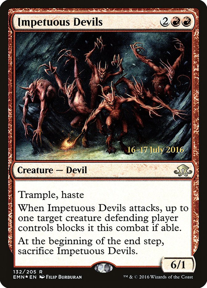 Impetuous Devils [Eldritch Moon Prerelease Promos] | Lots Moore NSW