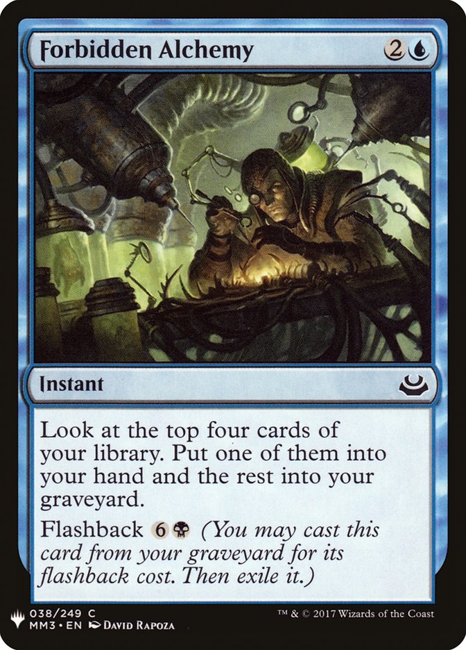Forbidden Alchemy [Mystery Booster] | Lots Moore NSW