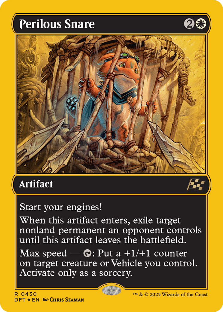 Perilous Snare (First-Place Foil) [Aetherdrift] | Lots Moore NSW