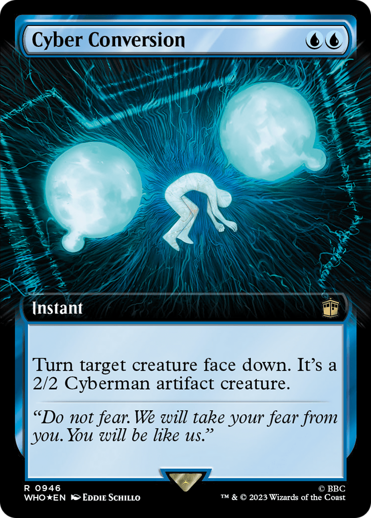 Cyber Conversion (Extended Art) (Surge Foil) [Doctor Who] | Lots Moore NSW