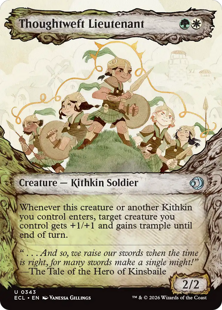 Thoughtweft Lieutenant (Showcase) [Lorwyn Eclipsed] | Lots Moore NSW