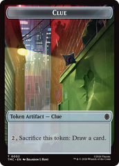 Ooze // Clue Double-Sided Token [Teenage Mutant Ninja Turtles Commander Tokens] | Lots Moore NSW
