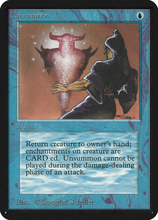 Unsummon [Alpha Edition] | Lots Moore NSW