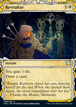 Revitalize (Foil Etched) [Strixhaven: School of Mages Mystical Archive] | Lots Moore NSW