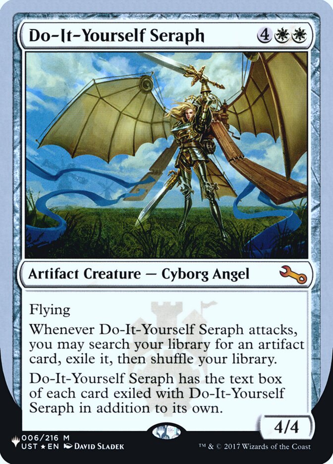 Do-It-Yourself Seraph (Unfinity Foil Edition) [The List] | Lots Moore NSW