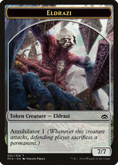 Eldrazi Spawn (002) // Eldrazi Double-Sided Token [Planechase Anthology Tokens] | Lots Moore NSW