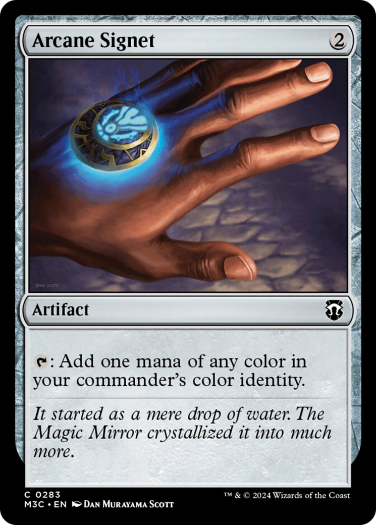 Arcane Signet (Ripple Foil) [Modern Horizons 3 Commander] | Lots Moore NSW